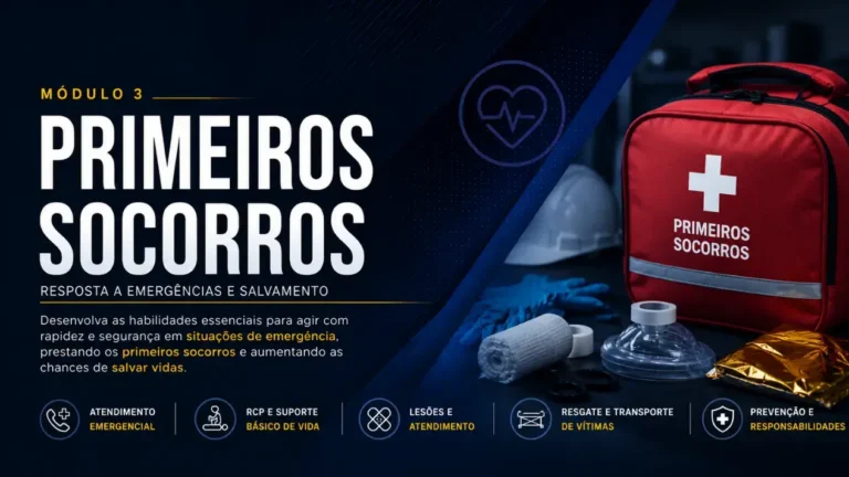 NR10 — MÓDULO 3 — PRIMEIROS SOCORROS